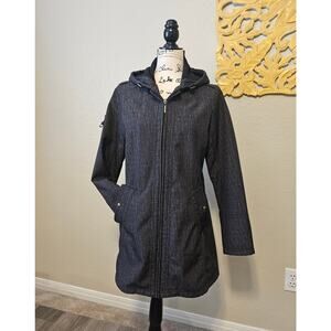 Weatherproof Women's Coat, Fitted, Hooded, Fleece Lined, Medium